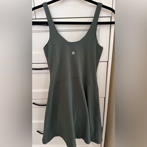 Lululemon Athletica Align dress, Dark Forest, Size 4